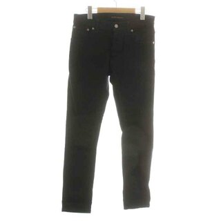 ヌーディジーンズ(Nudie Jeans)のnudie jeans デニムパンツ ジーンズ W29 L32 S 黒 ブラック(デニム/ジーンズ)