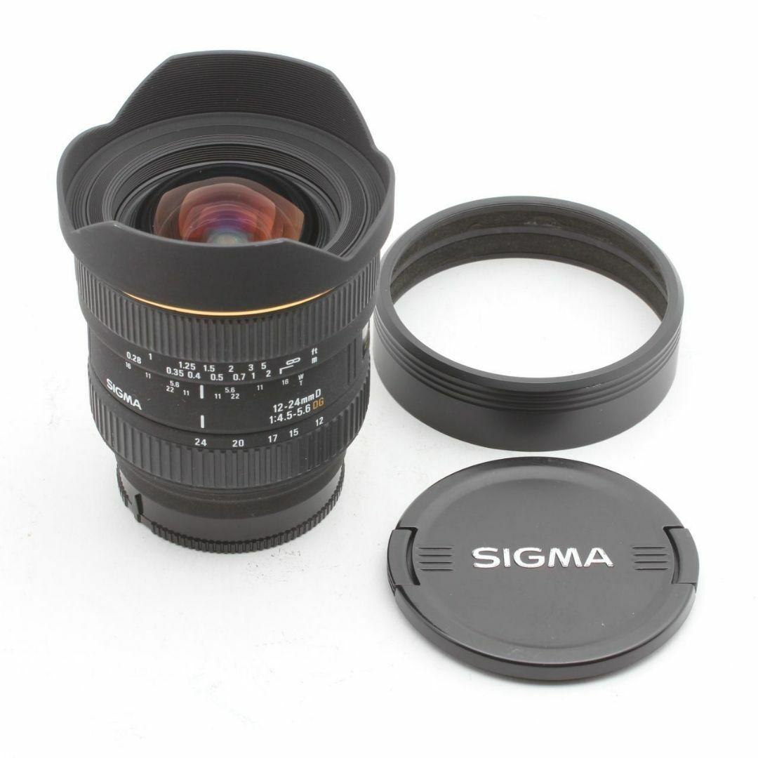 SIGMA(シグマ)の12-24mm F4.5-5.6 EX DG ASPHERICAL ソニー スマホ/家電/カメラのカメラ(レンズ(ズーム))の商品写真