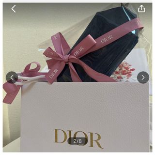 ディオール(Dior)のディオール  オファー　ポーチ　ネイビー　ショップ袋付き　おリボン付き(ポーチ)