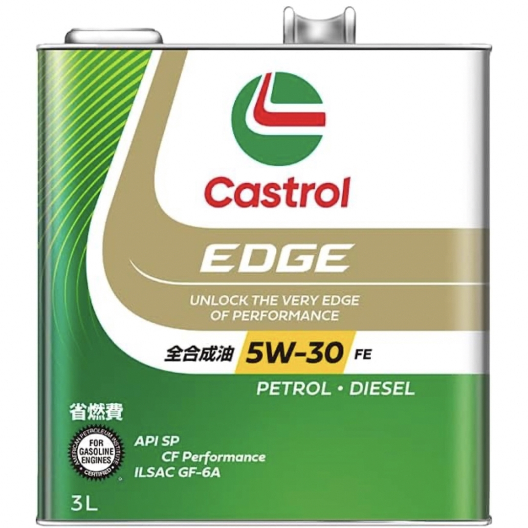 Castrol カストロールEDGE 5w-30 SP 3L 1缶 Castrol カストロールEDGE 5w-30 SP 3L 1缶