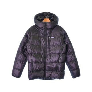 パタゴニア(patagonia)のpatagonia パタゴニア ダウンジャケット/ダウンベスト S 黒 【古着】【中古】(ダウンジャケット)