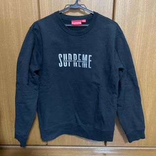 シュプリーム(Supreme)のsupremeクルーネックM黒ワールドフェイマス(スウェット)