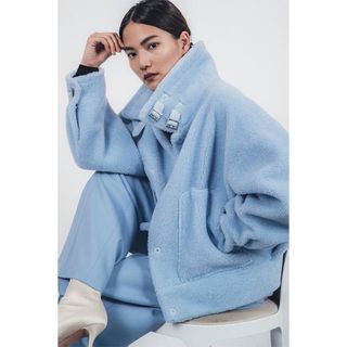 RANDEBOO - Randeboo Mustang preppy boa coatの通販 by chaka's shop RANDEBOO - Randeboo Mustang preppy boa coatの通販 by chaka's shop