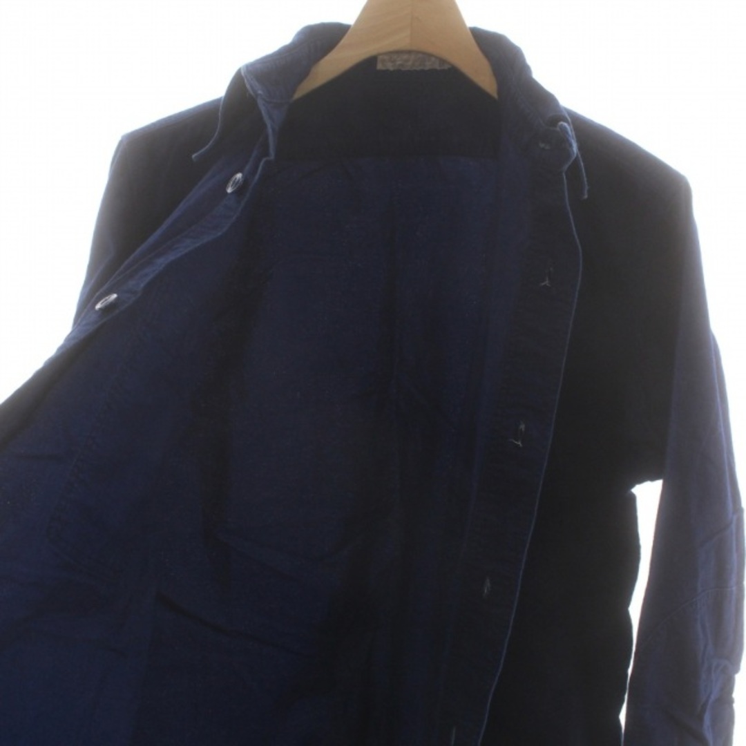 FULLCOUNT(フルカウント)のFULLCOUNT Indigo Nel Work Shirts 38 青  メンズのトップス(シャツ)の商品写真