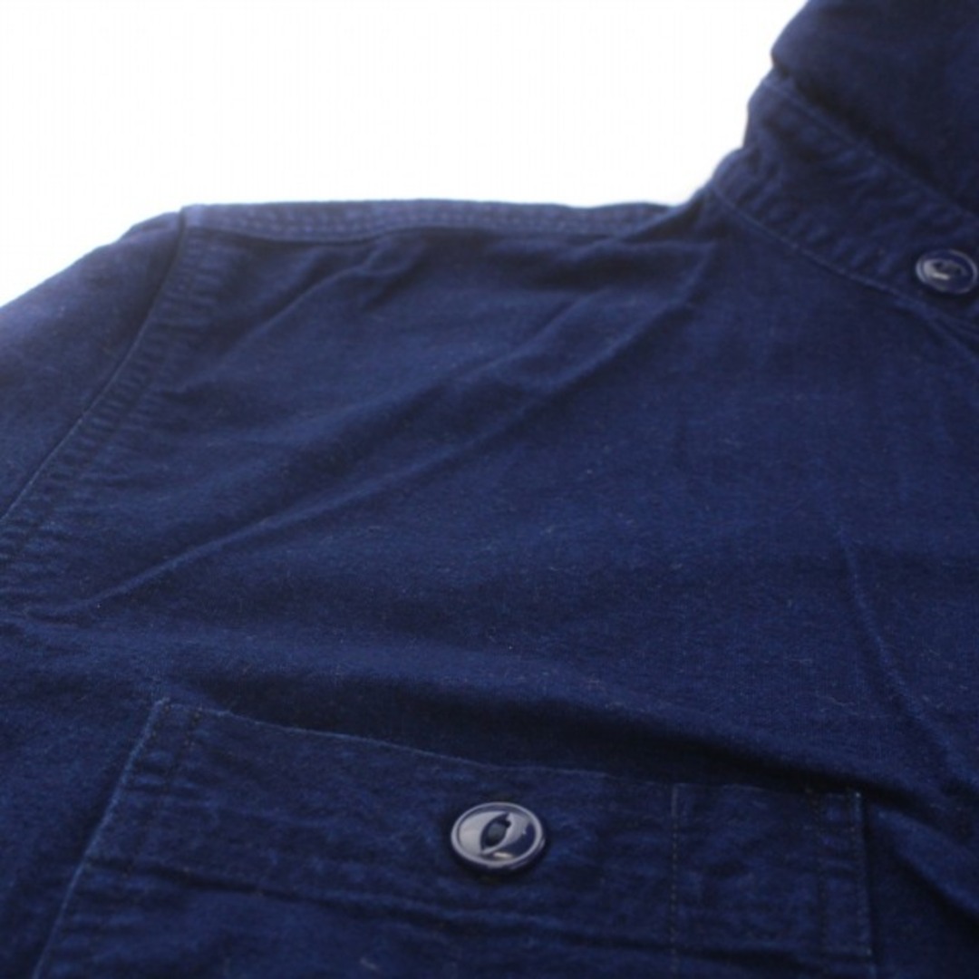 FULLCOUNT(フルカウント)のFULLCOUNT Indigo Nel Work Shirts 38 青  メンズのトップス(シャツ)の商品写真