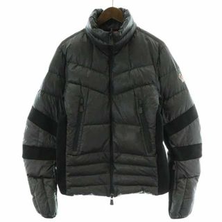 モンクレール(MONCLER)のMONCLER CANMORE ダウンジャケット ハイネック スタンドカラー 黒(ダウンジャケット)