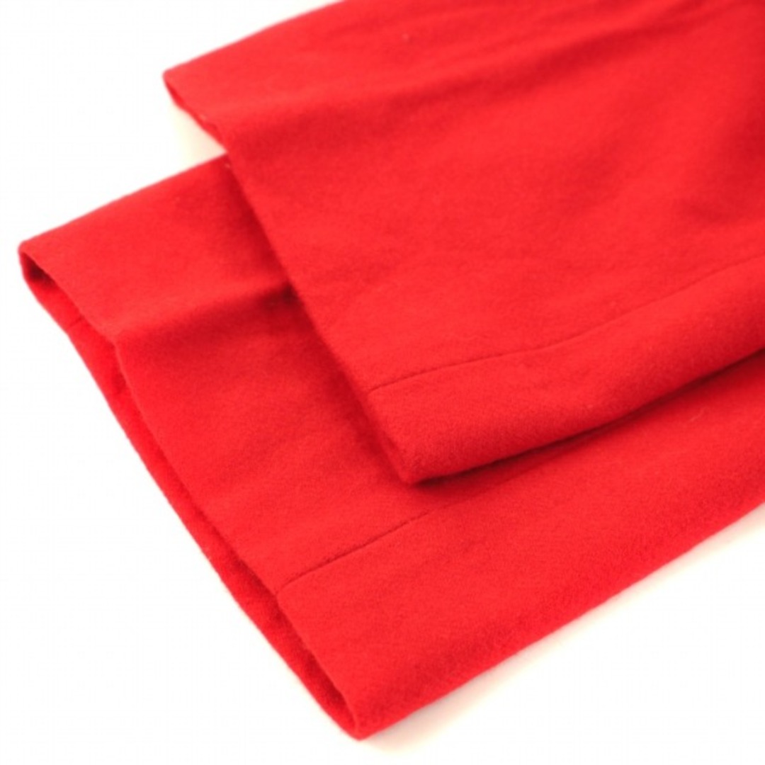Drawer(ドゥロワー)のドゥロワー テーパードパンツ スラックス ジップフライ ウール 36 S 赤 レディースのパンツ(その他)の商品写真