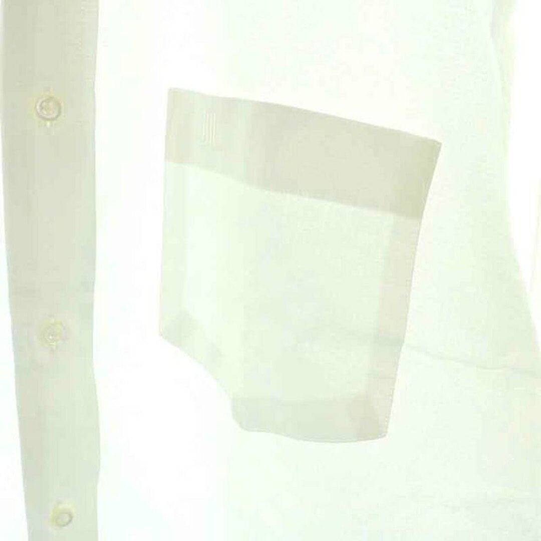 LANVIN(ランバン)のLANVIN COLLECTION ワイシャツ ドレスシャツ 長袖 ロゴ刺繍 白 メンズのトップス(シャツ)の商品写真
