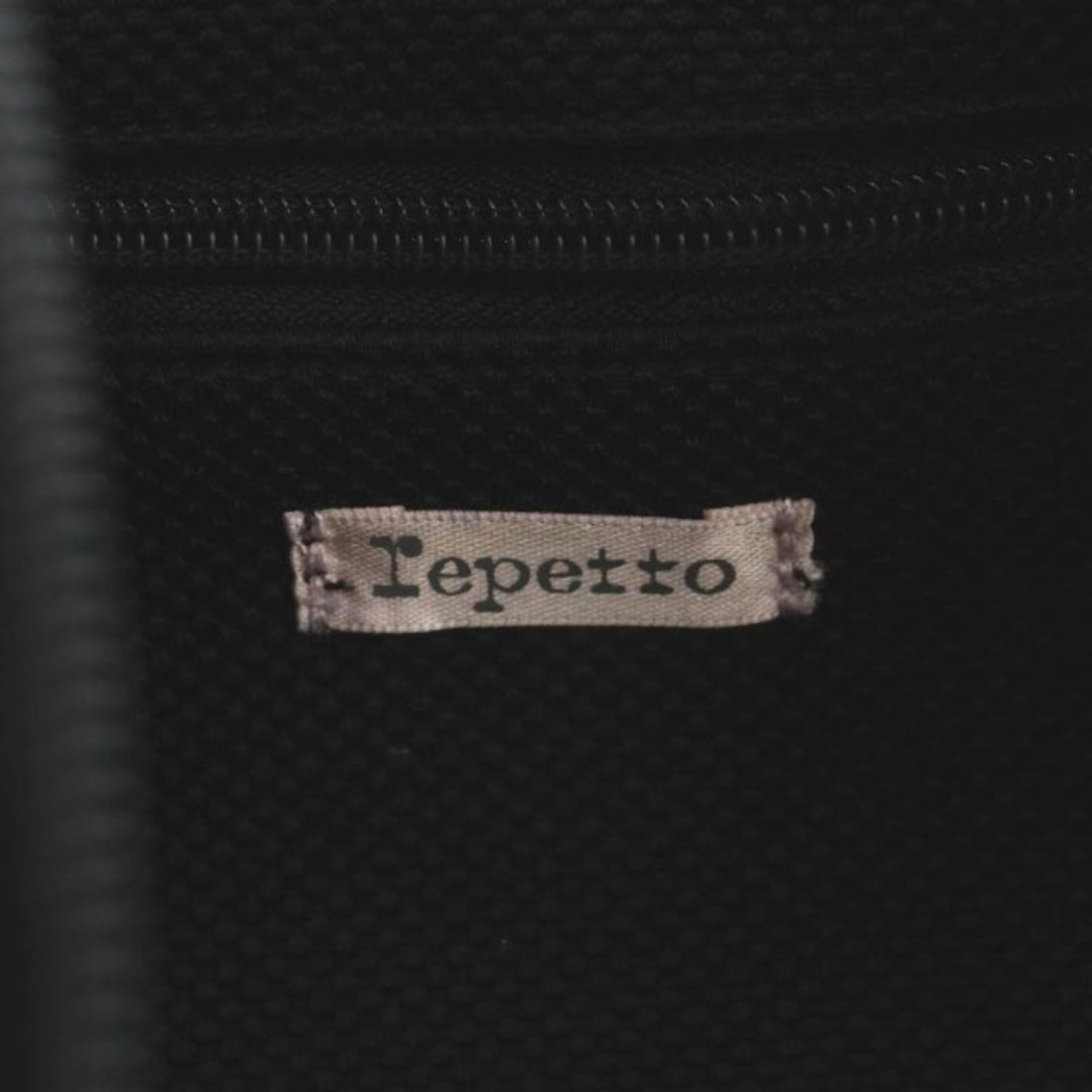 repetto(レペット)のレペット Repetto トートバッグ ハンドバッグ ショルダーバッグ ロゴ 黒 レディースのバッグ(トートバッグ)の商品写真