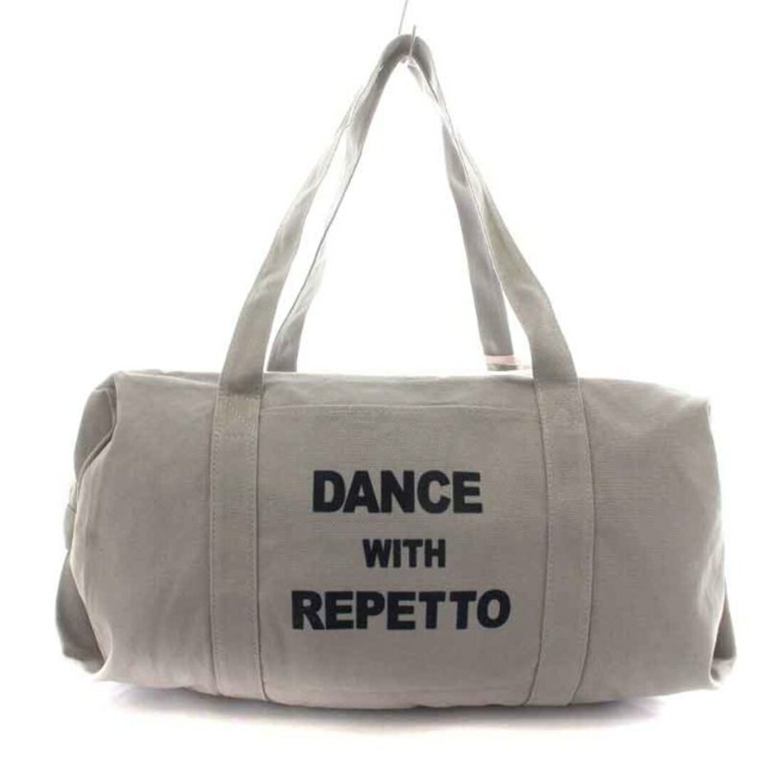 repetto(レペット)のレペット ダッフルバッグ ボストンバッグ トートバッグ キャンバス グレー 紺 レディースのバッグ(ボストンバッグ)の商品写真