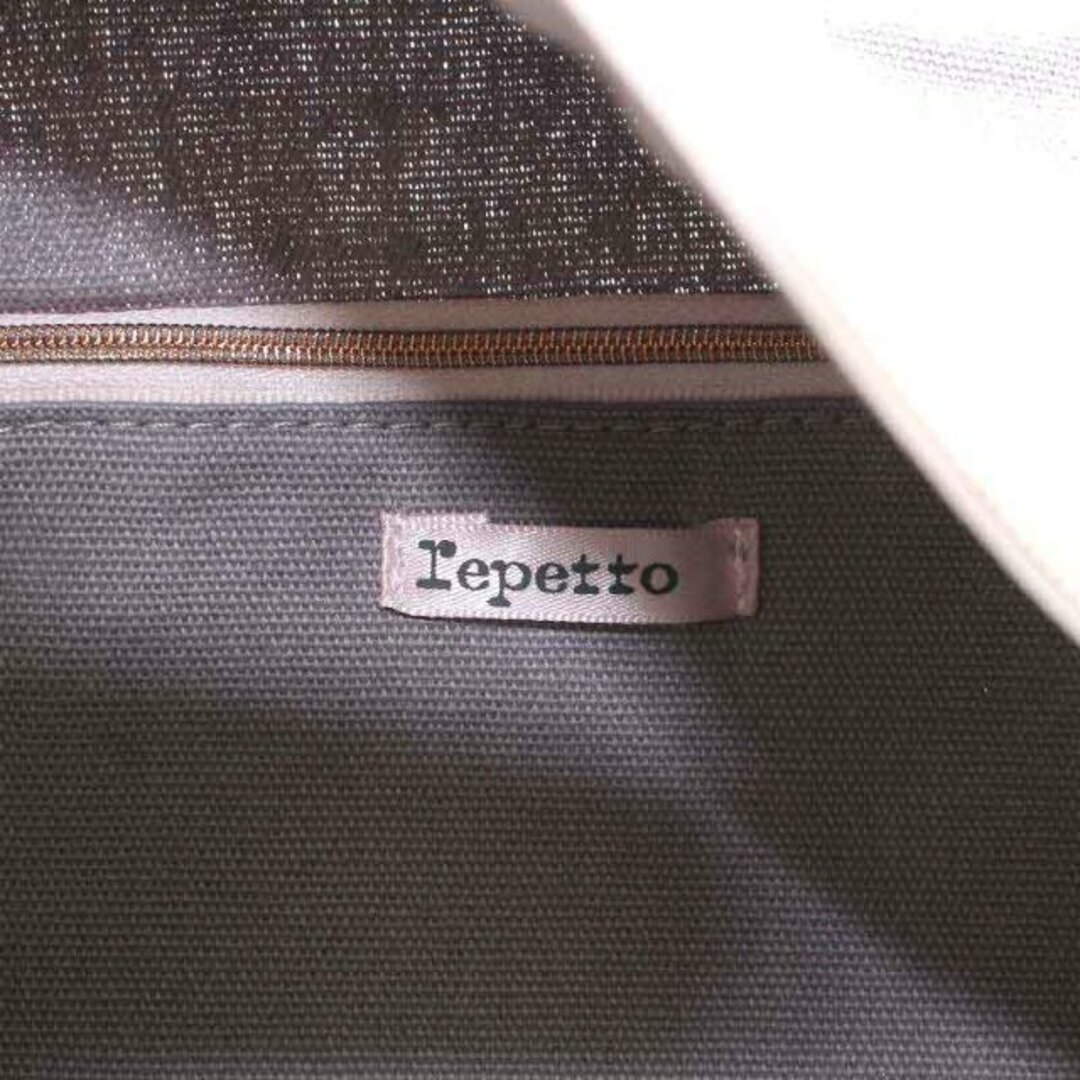 repetto(レペット)のレペット ダッフルバッグ ボストンバッグ トートバッグ キャンバス グレー 紺 レディースのバッグ(ボストンバッグ)の商品写真