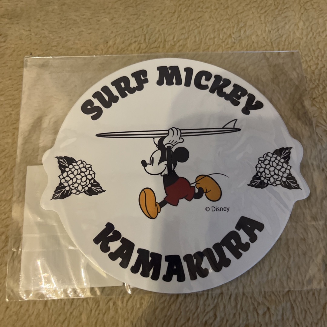 ミッキーマウス(ミッキーマウス)のSURF MICKEY KAMAKURA LIMITED シール ステッカー エンタメ/ホビーのおもちゃ/ぬいぐるみ(キャラクターグッズ)の商品写真