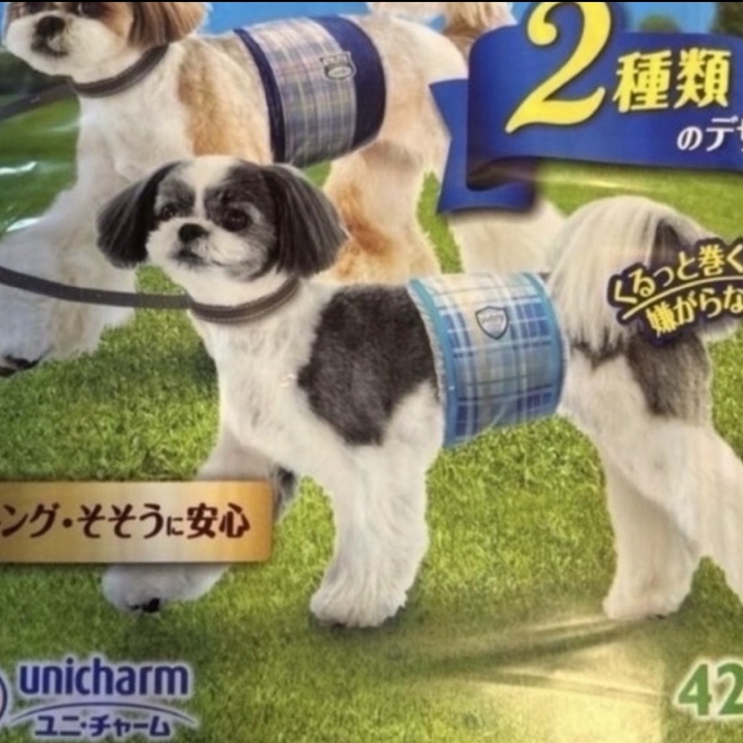 Unicharm(ユニチャーム)の犬　マナーウェア　マナーベルト　M 男の子　5枚　新品　ユニ・チャーム　Mサイズ その他のペット用品(犬)の商品写真