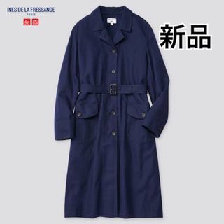 ユニクロ ネイビー トレンチコート(レディース)の通販 99点 | UNIQLOの