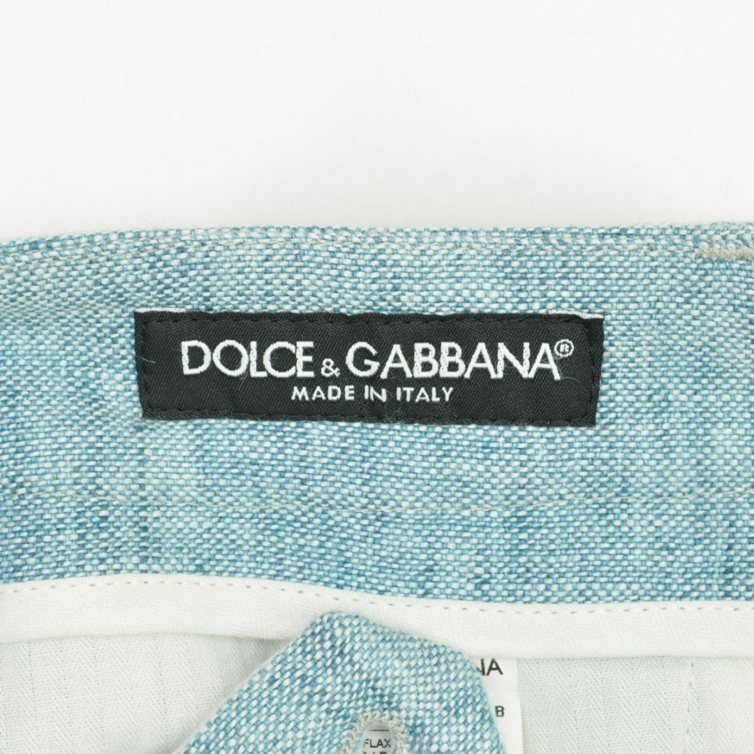 DOLCE&GABBANA(ドルチェアンドガッバーナ)の【DOLCE&GABBANA】GW06HT FU4JC リネンパンツ メンズのパンツ(その他)の商品写真