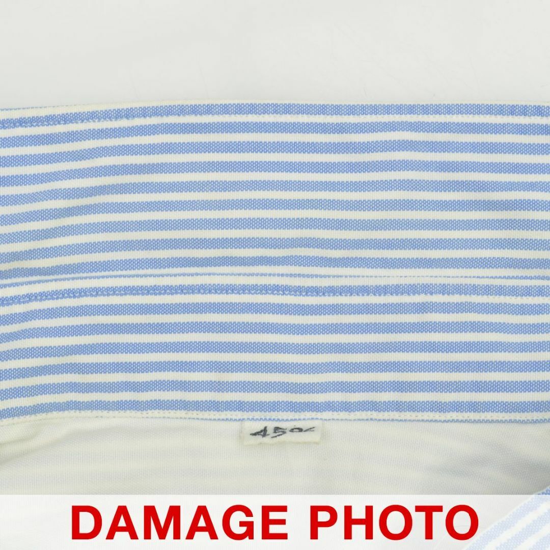 45R(フォーティファイブアール)の【45rpm/45R】4013045 ストライプ柄長袖シャツ メンズのトップス(シャツ)の商品写真