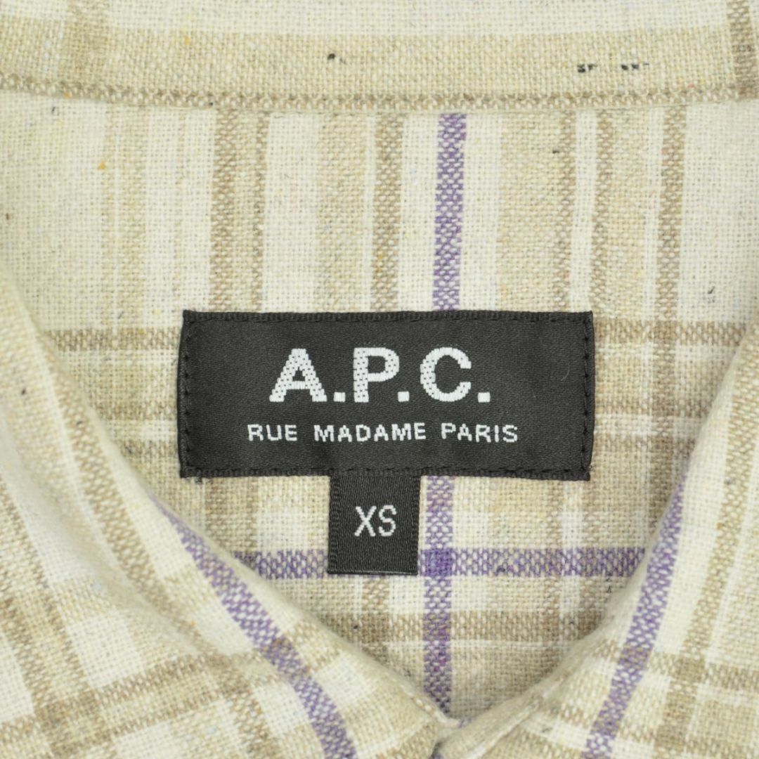 A.P.C(アーペーセー)の【APC】チェック長袖シャツ メンズのトップス(シャツ)の商品写真