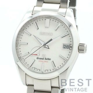 グランドセイコー(Grand Seiko)のグランドセイコー 【GRAND SEIKO 】 メカニカル スプリングドライブ 日本369本限定 SBGA129 (9R65-0BX0) メンズ ホワイト(雪白) ステンレススティール 腕時計 時計 MECHANICAL SPRING DRIVE JAPAN LIMITED TO 369  WHITE SS GS【中古】 (腕時計(アナログ))