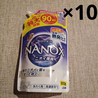 トップスーパーNANOX ニオイ専用 つめかえ用特大 900g(洗剤/柔軟剤)