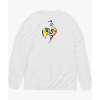 ルコックスポルティフ(le coq sportif)のルコックスポルティフ テニスウェア 長袖Tシャツ QMMWJB03白メンズM新品(ウェア)