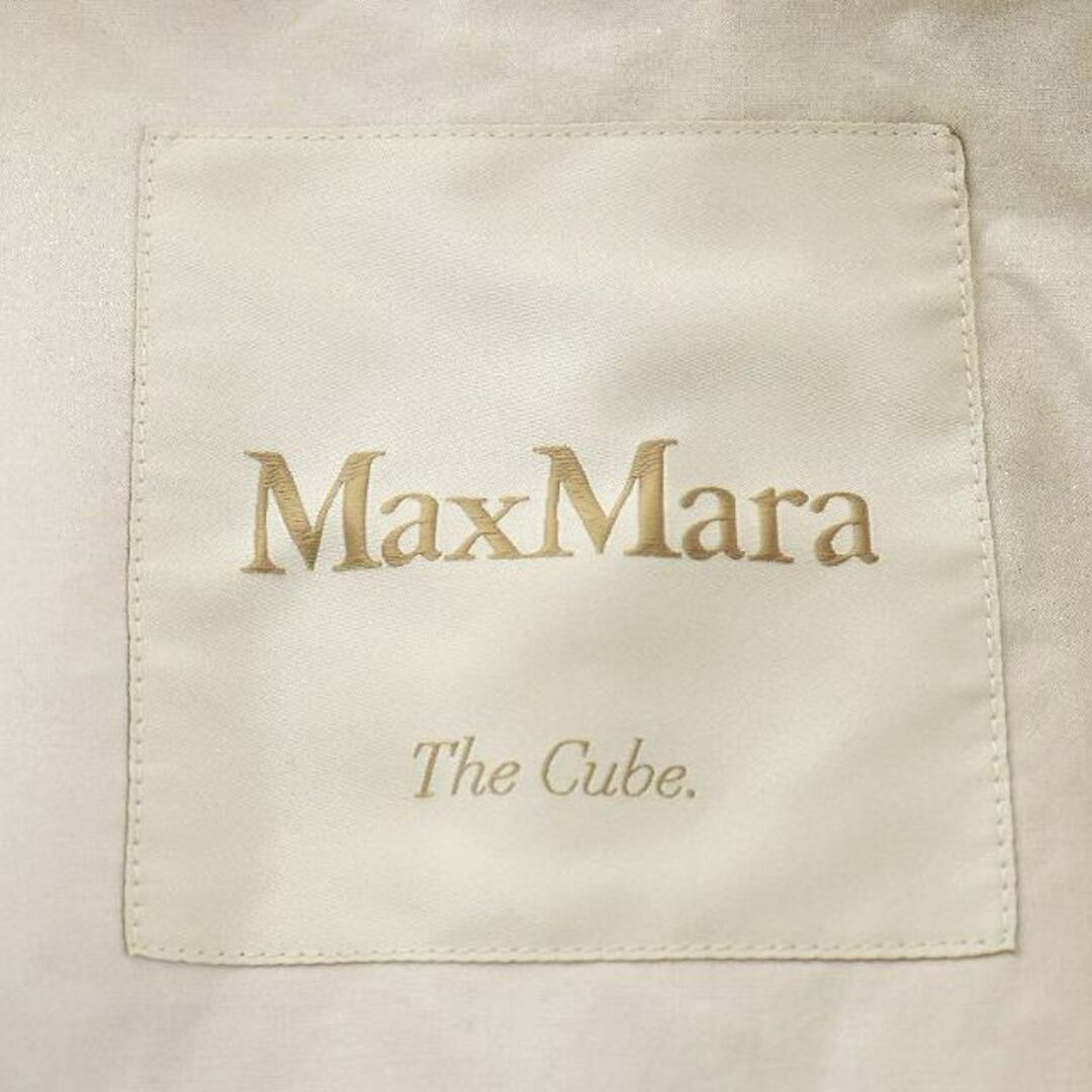 Max Mara(マックスマーラ)のマックスマーラ コート ロング丈 フード コットン S アイボリー レディースのジャケット/アウター(その他)の商品写真