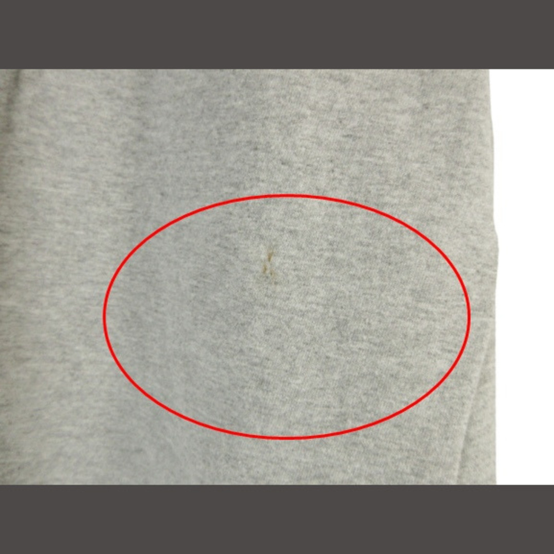 Reebok(リーボック)のReebok Tシャツ ロンT 丸首 長袖 プリント ロゴ グレー 2XL メンズのトップス(Tシャツ/カットソー(七分/長袖))の商品写真