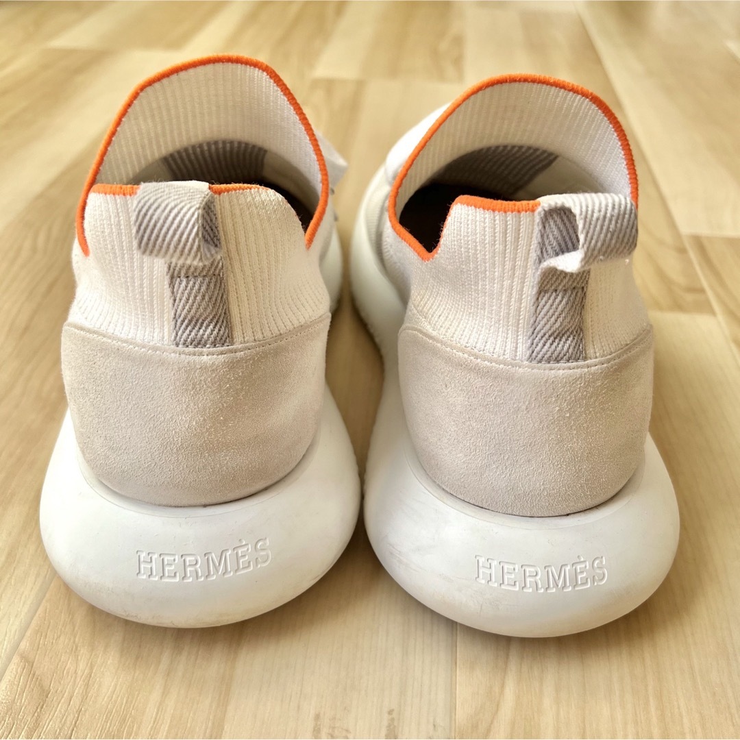 Hermes(エルメス)のHERMES エルメス　クルー　スニーカー　メンズ　28cm 28.5cm 美品 メンズの靴/シューズ(スニーカー)の商品写真