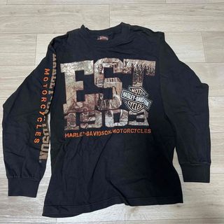 レア　HARLEY-DAVIDSON ロングTシャツ　ハーレーダビッドソン