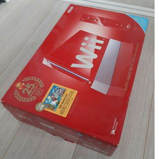 値下⤵️Nintendo Wii　限定赤色　マリオ　25th記念販売商品