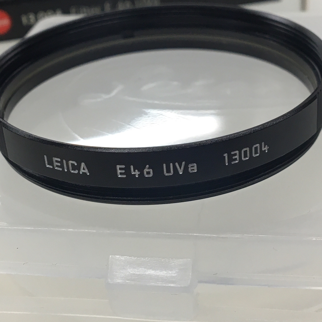 LEICA 純正 E46 UVa フィルター 13004 良品 LEICA 純正 E46 UVa フィルター 13004 良品