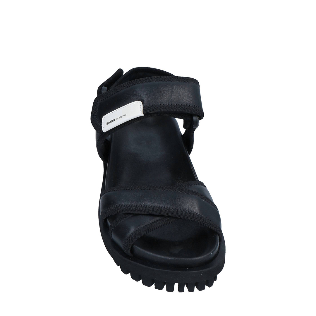 GANNI スポーツ　レザー　サンダル　25.5 26.0 レディースの靴/シューズ(サンダル)の商品写真