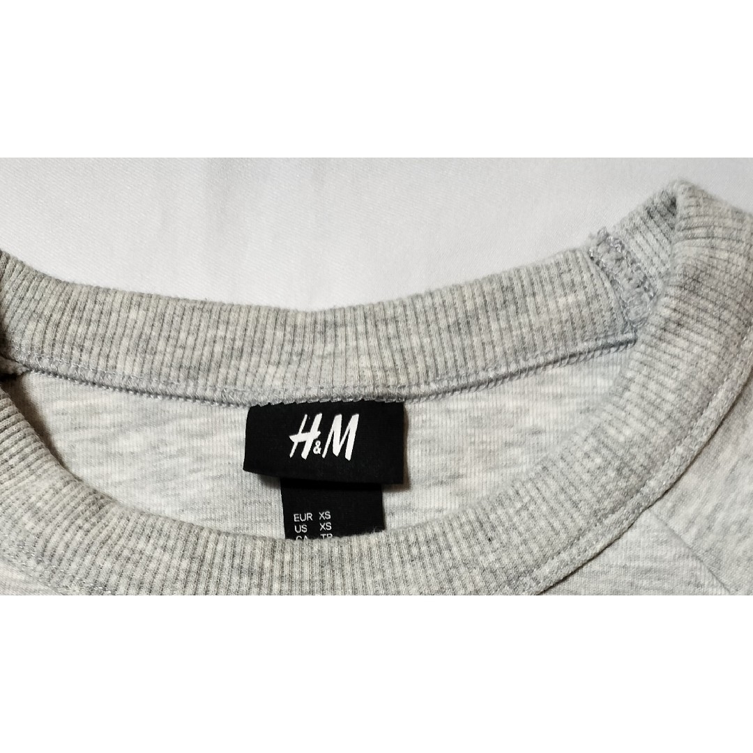 H&M(エイチアンドエム)のＨ＆Ｍ　長袖スウェット　ユニセックス レディースのトップス(トレーナー/スウェット)の商品写真