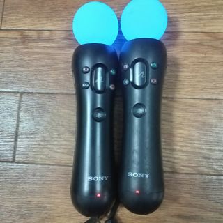 プレイステーション4(PlayStation4)のplaystation move モーションコントローラー　2個セット(その他)