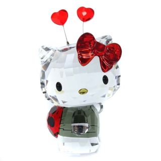 スワロフスキー(SWAROVSKI)のスワロフスキー Hello Kitty 1180910 Ladybug クリア(置物)