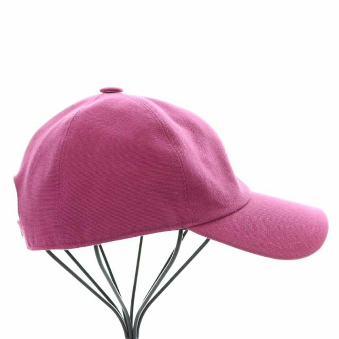 CHANEL(シャネル)のシャネル 帽子 キャップ ココマーク ワンポイント ビーズ刺繍 ピンク レディースの帽子(その他)の商品写真