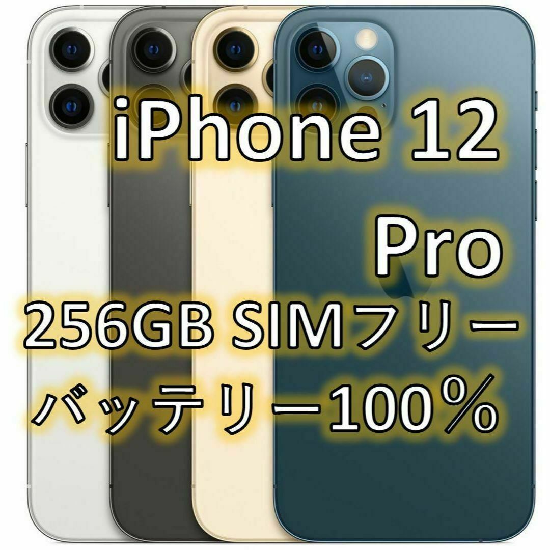 iPhone 12 Pro グラファイト 256 GB SIMフリーの通販 by ちょこれーと