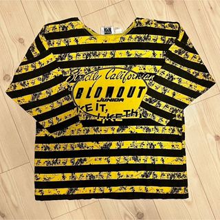 BLOWOUT ボーダーシャツ デッドストック 激レア 古着 パンクロック(Tシャツ/カットソー(半袖/袖なし))