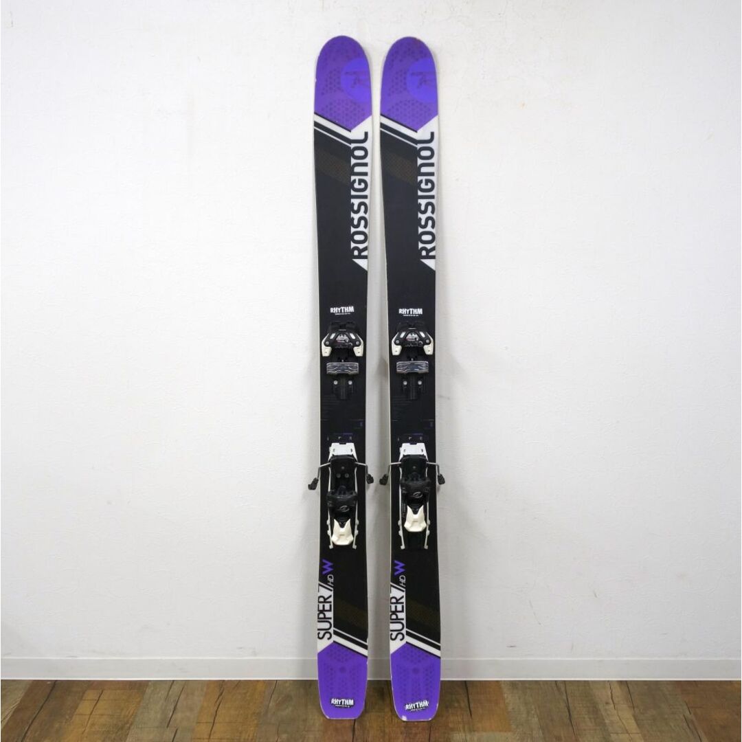 ロシニョール ROSSIGNOL SUPER7 HD W 162cm ビンディング TYROLIA AAATTACK13 ファット オールマウンテン スキー ゲレンデ アウトドア スポーツ/アウトドアのスキー(板)の商品写真