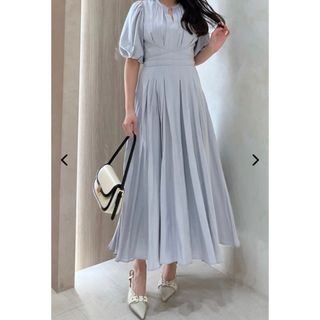 ハーリップトゥ(Her lip to)のherlipto Fountain Lace Up Bow Dress(ロングワンピース/マキシワンピース)