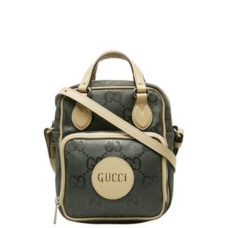 グッチ(Gucci)の美品 グッチ オフ ザ グリッド ショルダーバッグ ハンドバッグ 2WAY 625850 ナイロン レディース GUCCI 【222-42427】(ショルダーバッグ)