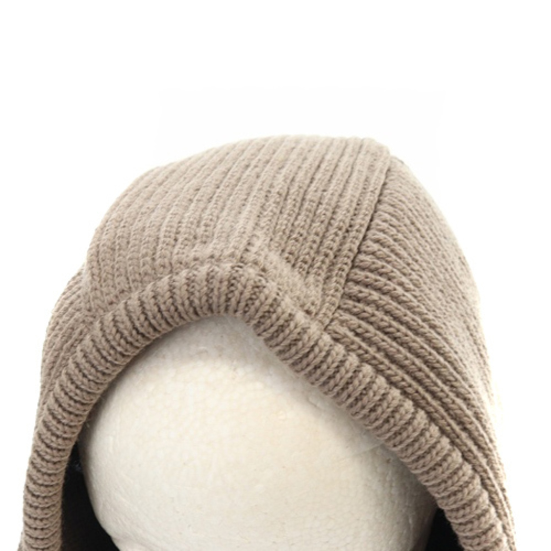 UNITED ARROWS(ユナイテッドアローズ)のユナイテッドアローズ エイチビューティーアンドユース ニットフード 茶色 レディースの帽子(その他)の商品写真