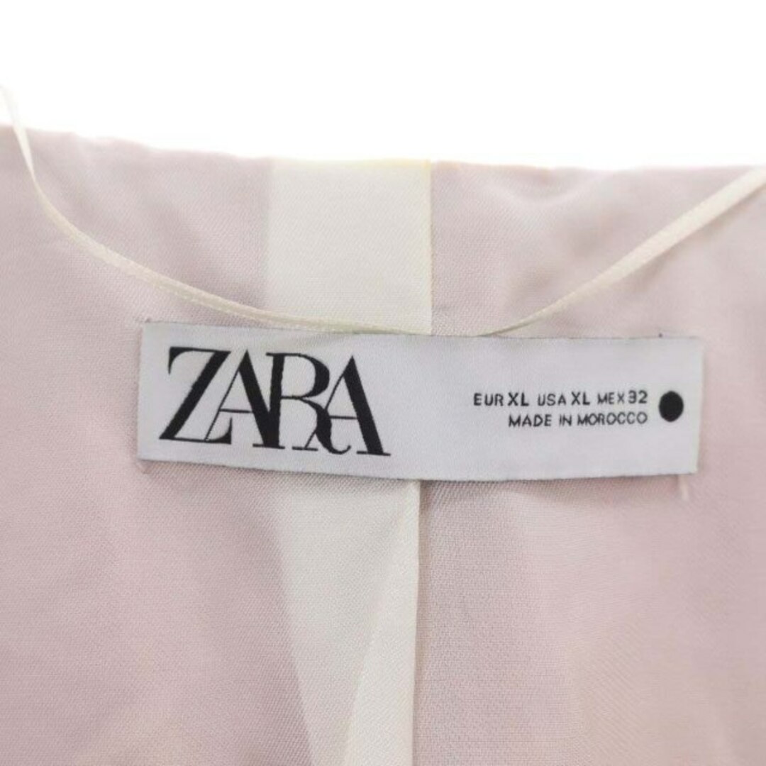ZARA(ザラ)のザラ ZARA パール釦 ショートジャケット テーラードジャケット 3B レディースのジャケット/アウター(その他)の商品写真