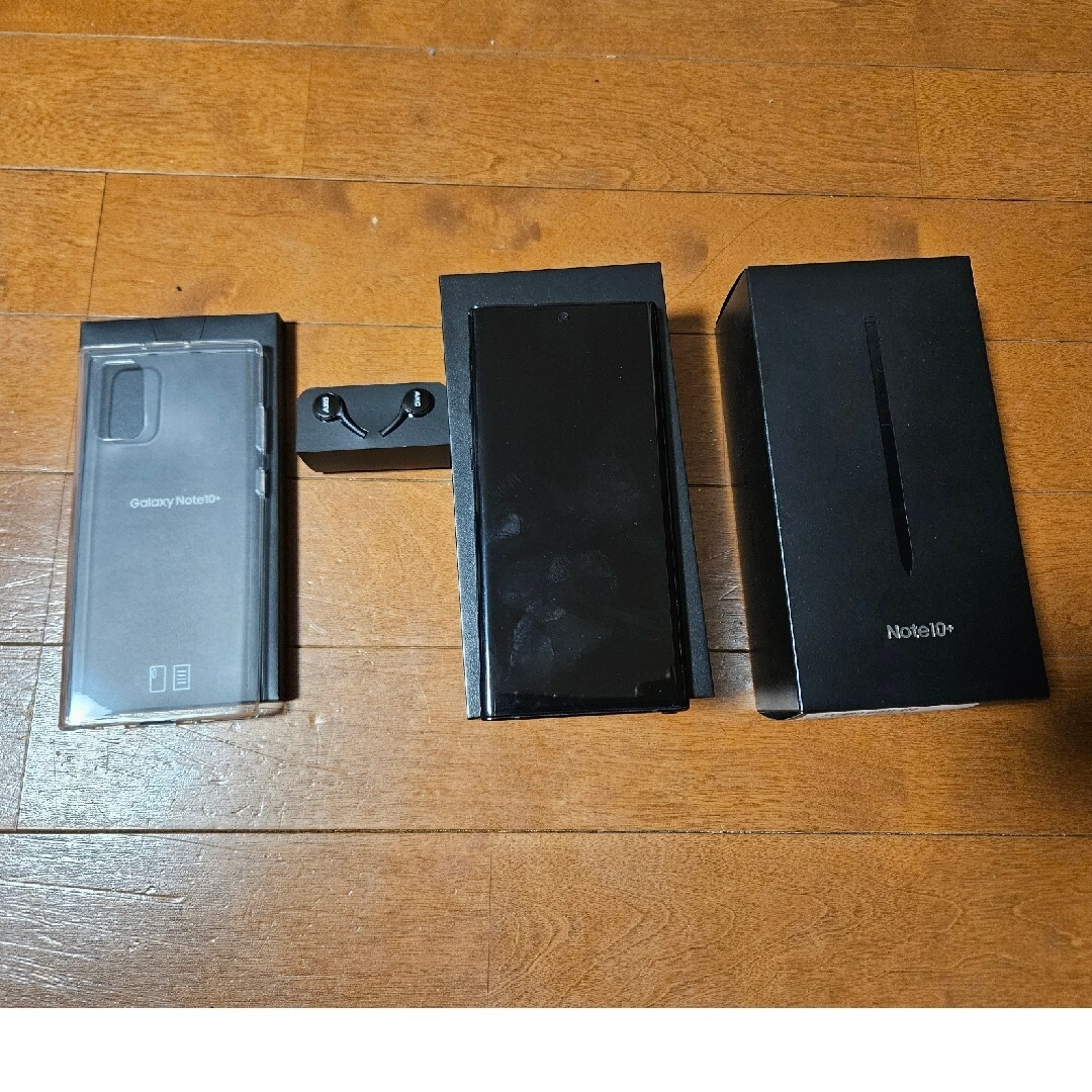 SAMSUNG Galaxy Note10+ オーラブラック SM-N975C スマホ/家電/カメラのスマートフォン/携帯電話(スマートフォン本体)の商品写真