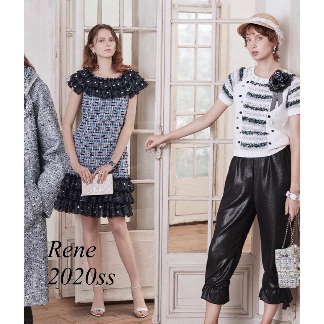 René(ルネ)のご専用　Rene♡ 2020年 マリアケントツイードワンピース レディースのワンピース(ひざ丈ワンピース)の商品写真