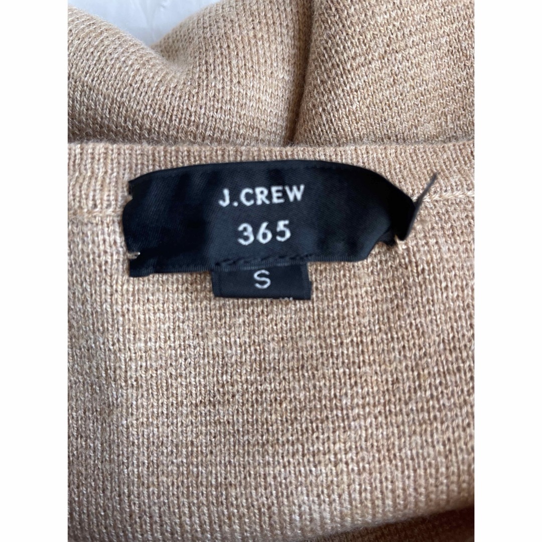 J.Crew(ジェイクルー)のJ.CREW  ベージュニットガウンカーディガン　HO111 レディースのトップス(カーディガン)の商品写真