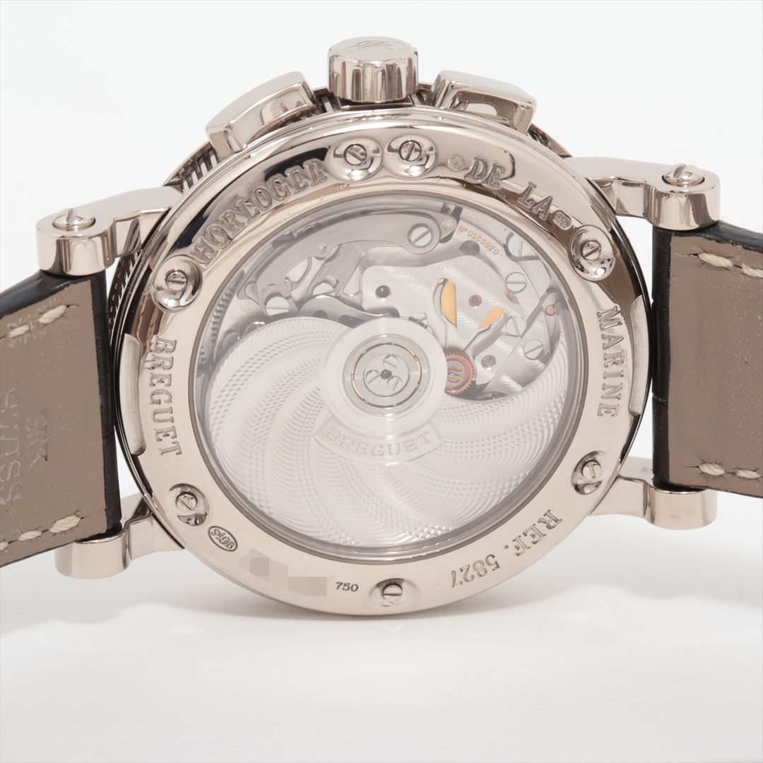 Breguet(ブレゲ)のブレゲ マリーン2 クロノグラフ WG×革   メンズ 腕時計 メンズの時計(腕時計(アナログ))の商品写真