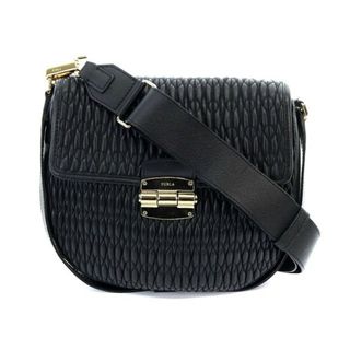 フルラ(Furla)のフルラ クラブミニ ショルダーバッグ キルティング レザー 黒 (ショルダーバッグ)