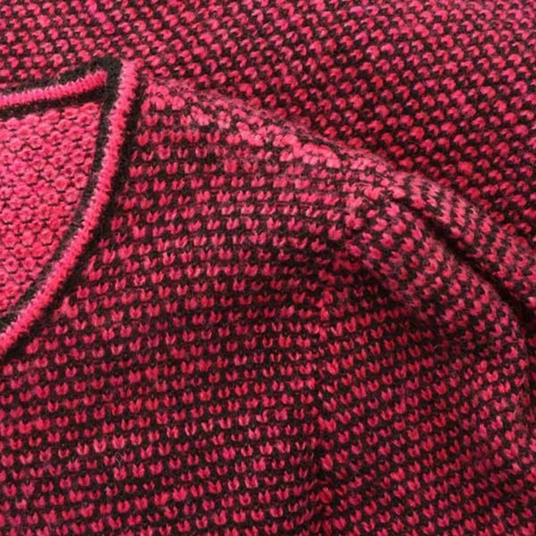 M'S GRACY(エムズグレイシー)のエムズグレイシー ニットジャケット カーディガン フリンジ ベルベットリボン付 レディースのジャケット/アウター(その他)の商品写真