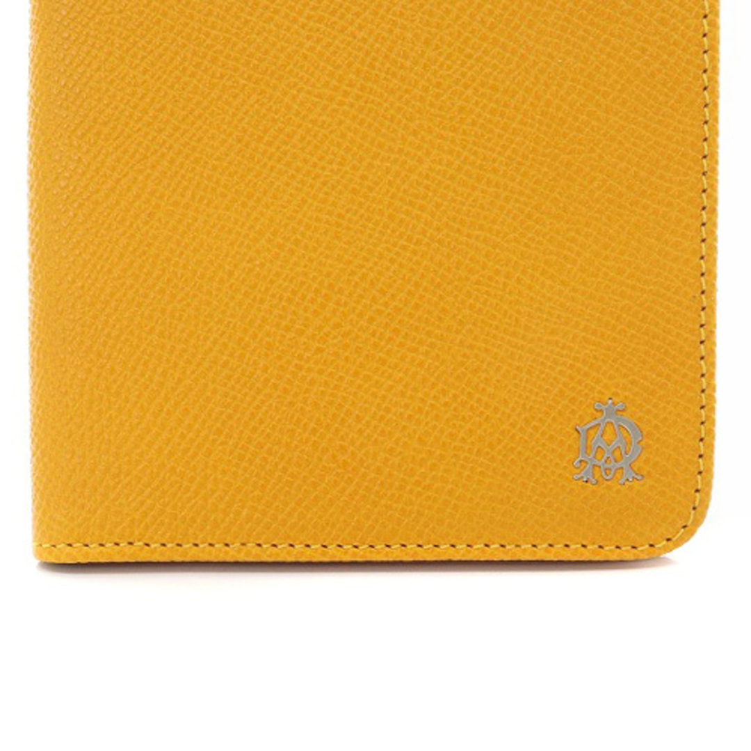 Dunhill(ダンヒル)のダンヒル パスポートケース レザー ロゴ オレンジ メンズのファッション小物(その他)の商品写真