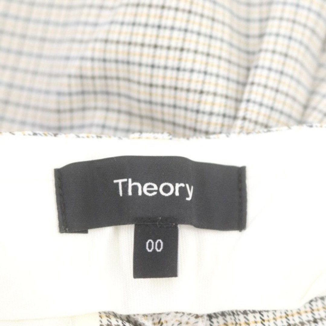 theory(セオリー)のセオリー TAILORED TROUSER パンツ テーパード 00 XS 白 レディースのパンツ(その他)の商品写真